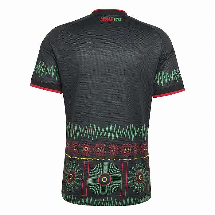 アディダス ジャマイカ代表 × ボブ・マーリー W杯 2026 Tシャツ adidas（アディダス） ジャマイカ代表 2026 アウェイ 半袖 レプリカ