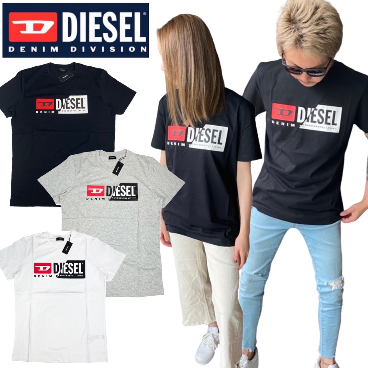 新作爆買い58 DIESEL COCA COLA ブラック 半袖 Tシャツ S Tシャツ(半袖/袖なし)