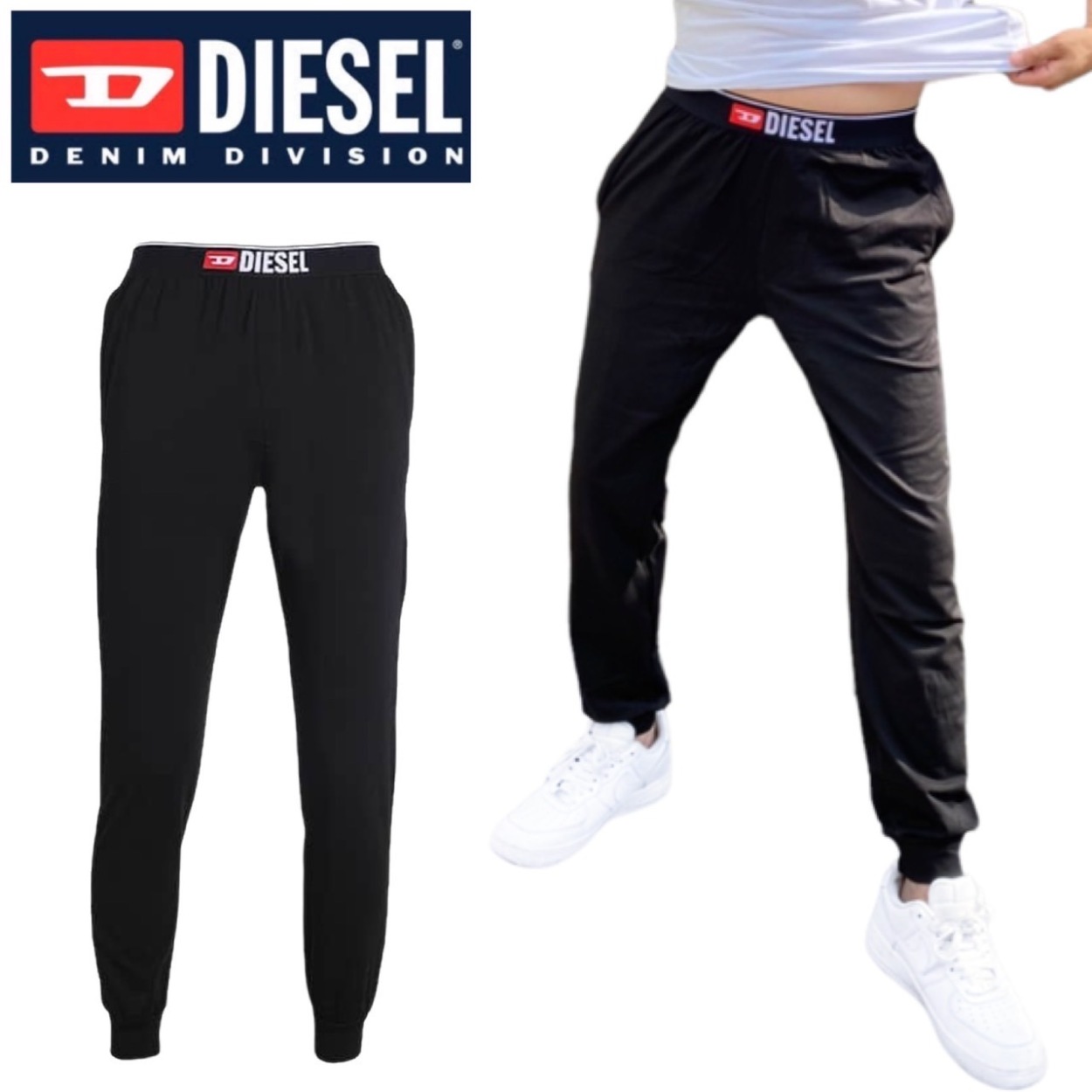 ディーゼル Diesel ボトムス ジョガーパンツ スウェット ロングパンツ