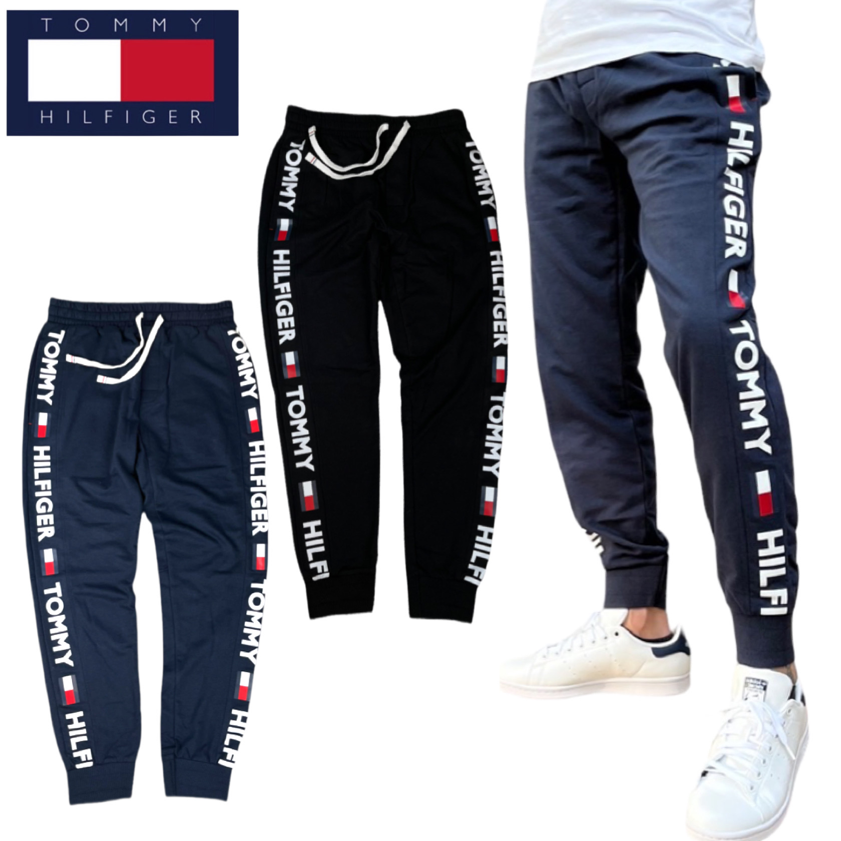 トミーヒルフィガー Tommy Hilfiger ボトムス ジョガーパンツ 09T3753