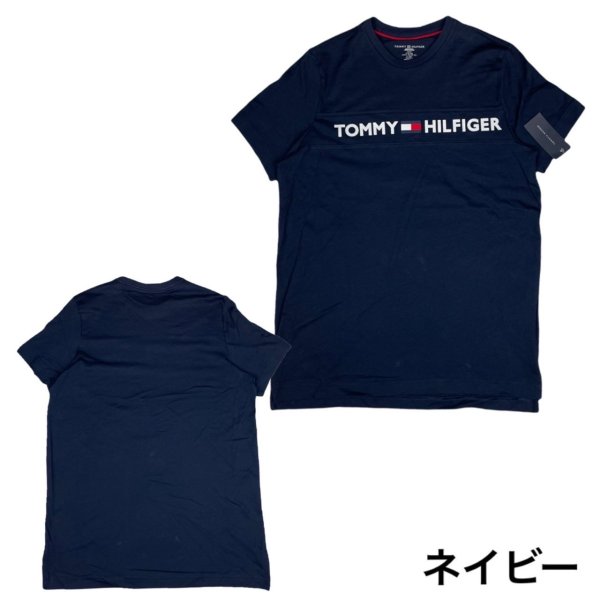 トミーヒルフィガー 半袖 Tシャツ 09T3928 クルーネック トップス ロゴ