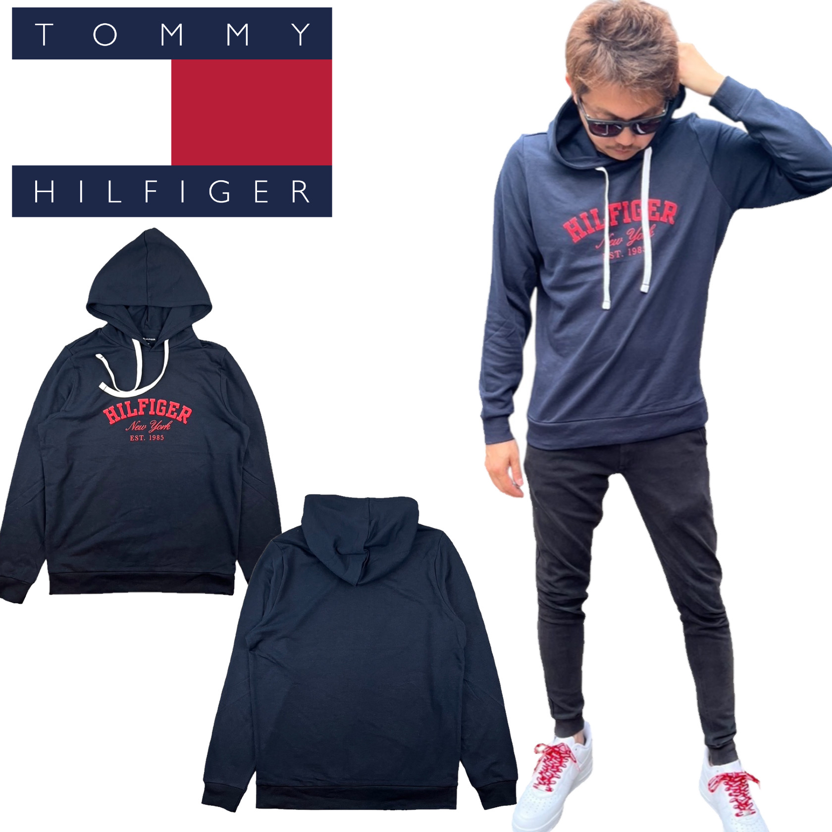 トミーヒルフィガー Tommy Hilfiger パーカー 薄手 ロンT 長袖 09T4449 スウェット メンズ レディース 部屋着 フーディー  ルームウェア TOMMY HILFIGER : 09t4449 : STY1 - 通販 - Yahoo!ショッピング