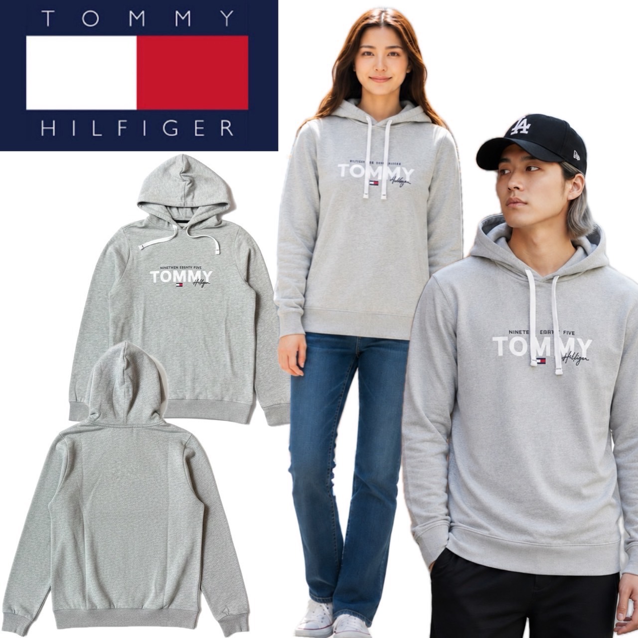 TOMMY HILFIGER（トミー・ヒルフィガー） パーカー 薄手 ロンT 長袖 