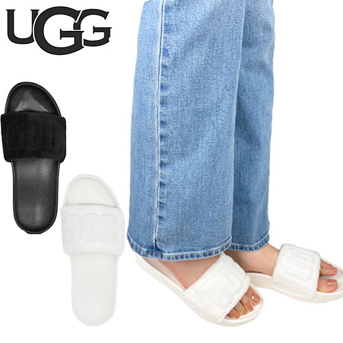 女性も【UGG】Slide It ロゴ スライド イット シャワー サンダル Amazon | [アグ] マキシ スライド ロゴ サンダル レディース