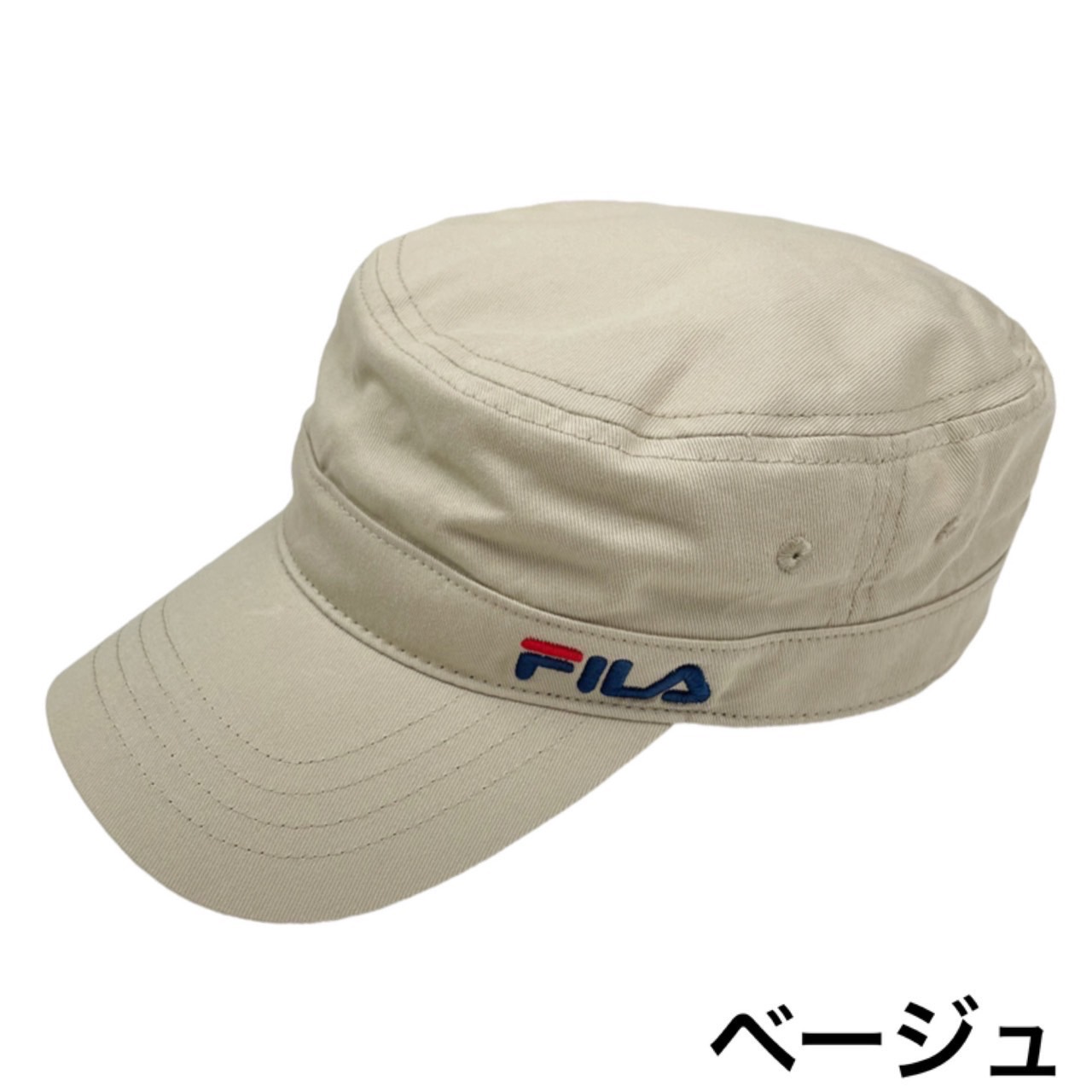フィラ Fila ワークキャップ 帽子 ハット 117-113004 メンズ レディース 刺繍ロゴ ...