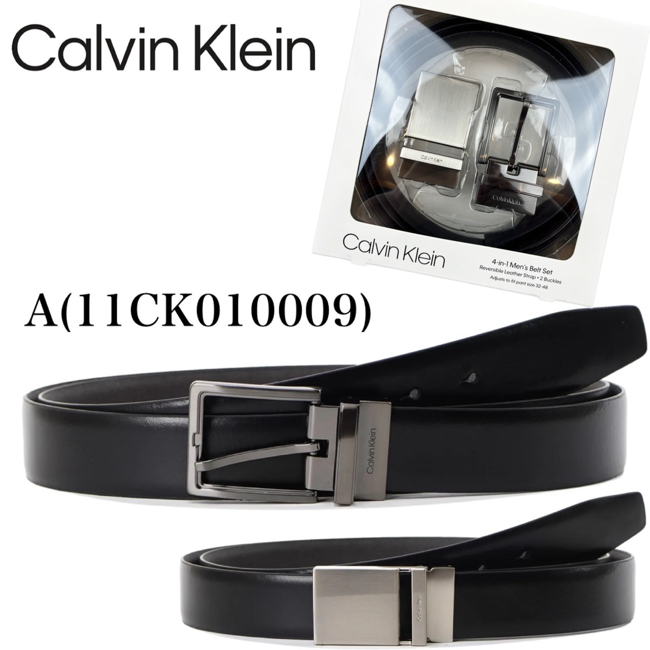 カルバンクライン Calvin Klein ベルト メンズ リバーシブル 11CK010009/11CK020020 フリーサイズ レザー バックル アクセサリー メンズ CALVIN KLEIN｜staiwan｜02