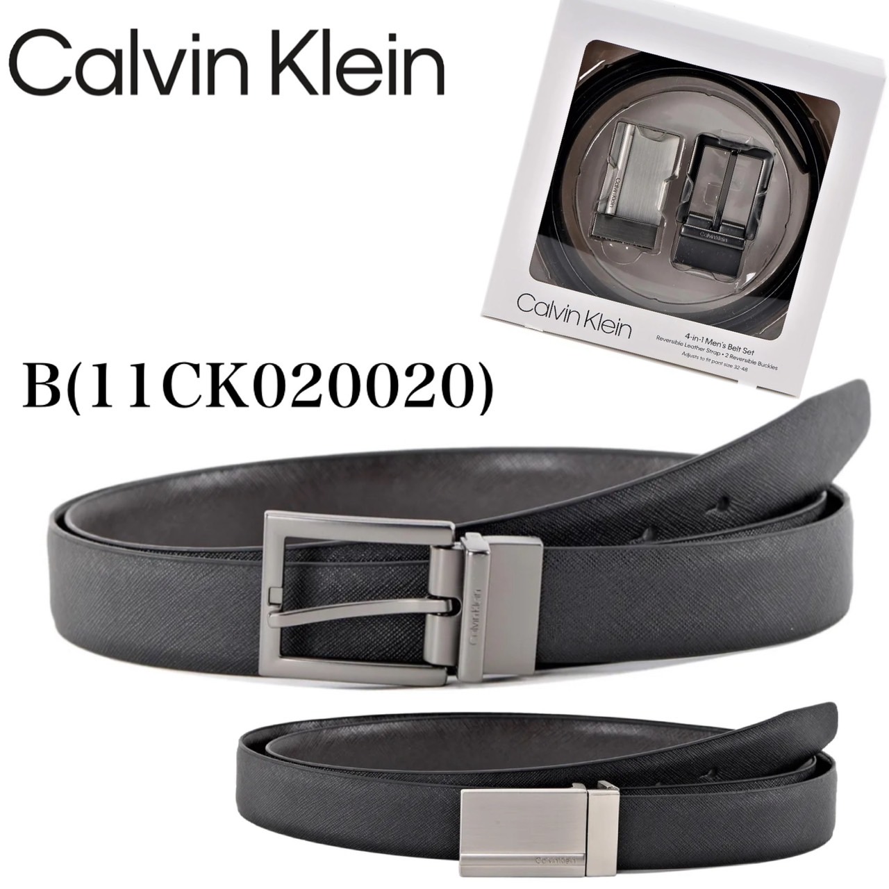 カルバンクライン Calvin Klein ベルト メンズ リバーシブル 11CK010009/11CK020020 フリーサイズ レザー バックル アクセサリー メンズ CALVIN KLEIN｜staiwan｜03