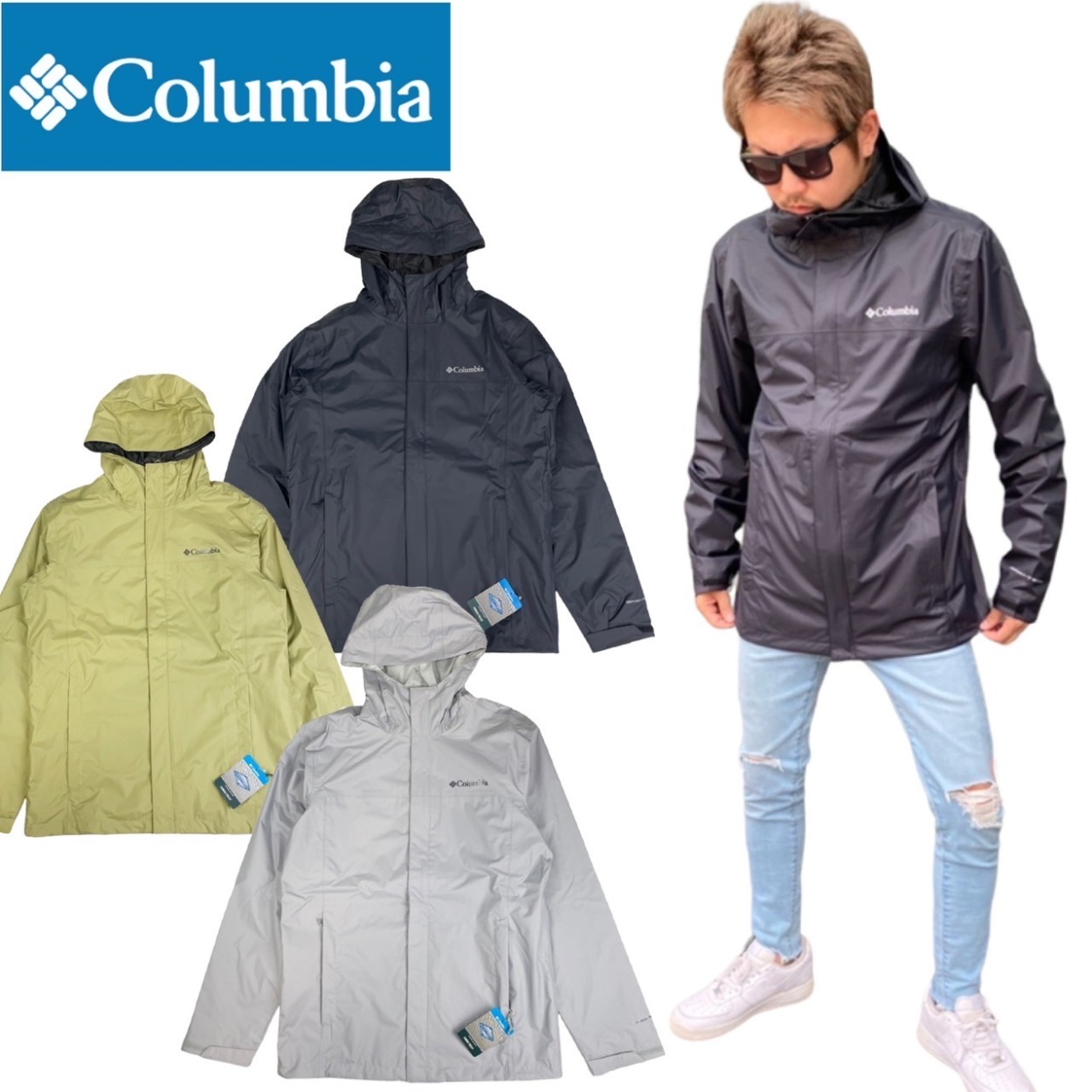 コロンビア Columbia ジャケット アウター マウンテンパーカー 撥水 1533891 レインジャケット 全３色 COLUMBIA  WATERTIGHT 2 JACKET