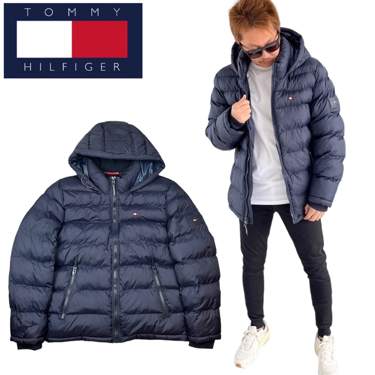 トミーヒルフィガー TOMMY HILFIGER 中綿 ジャケット 158AN508 メンズ アウター ナイロン ファスナー付き ポケット 上着  PUFFER JACKET : 158an508 : STY1 - 通販 - Yahoo!ショッピング