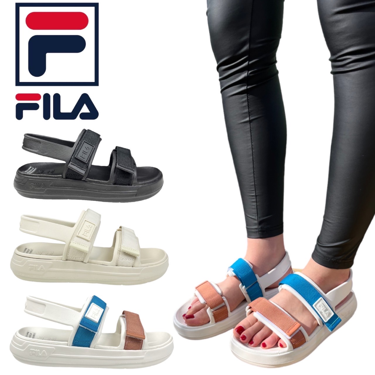 【FILA】FILA PONG SD サンダル ★関税込み★ 1SM01934E FILA フィラ サンダル レディース PONG SD ユニセックス