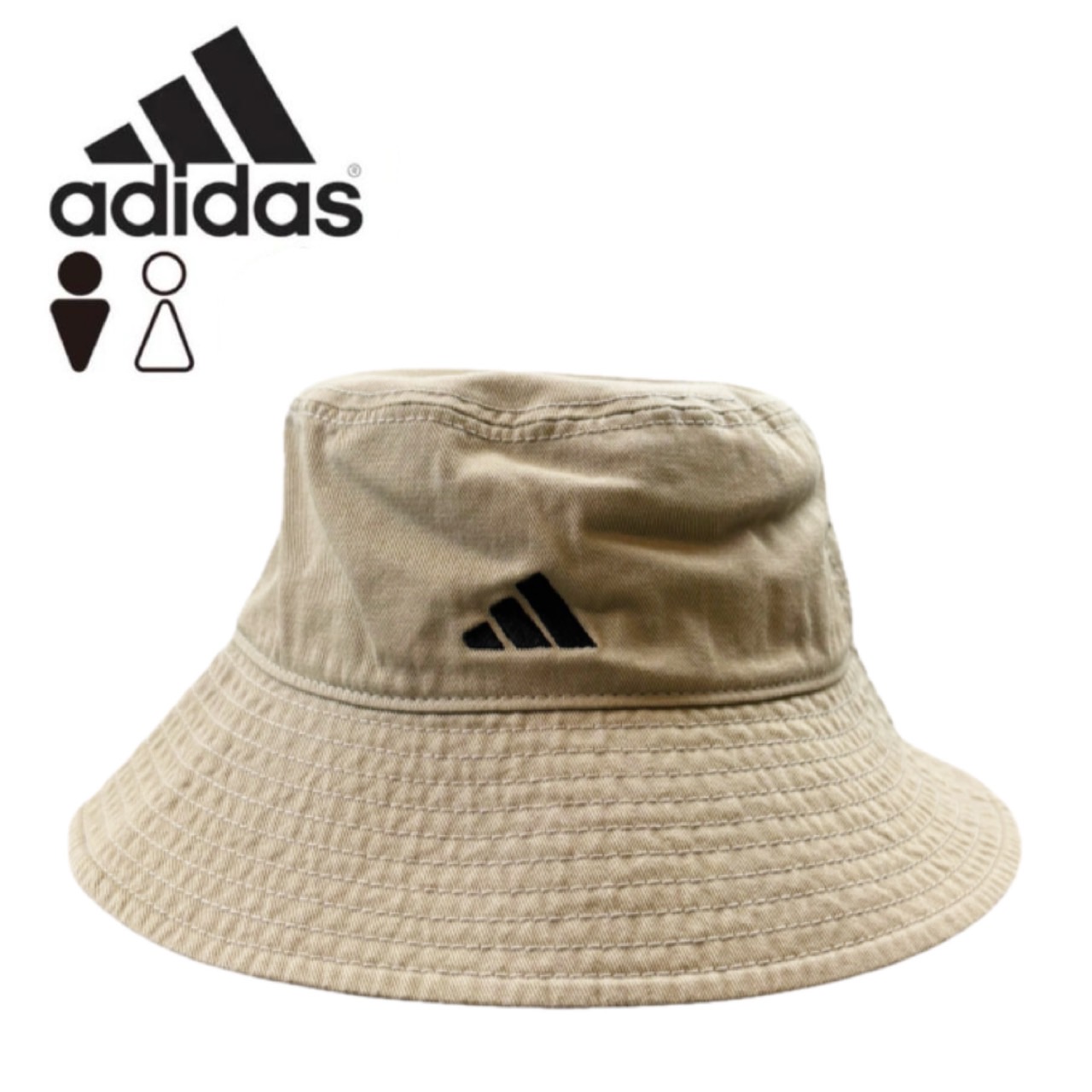 adidas（アディダス） 帽子 ハット バケットハット 250-011602