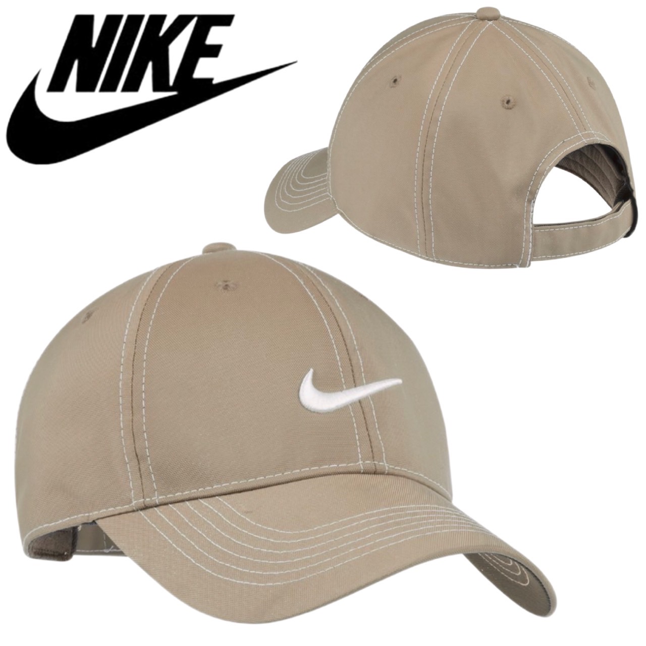ナイキ Nike キャップ 帽子 333114 刺繍ロゴ 全5色 ドライフィット 速乾 メンズ レディース スポーツ 紫外線対策 調節可 ヘリテージ86 NIKE SWOOSH FRONT CAP｜staiwan｜04