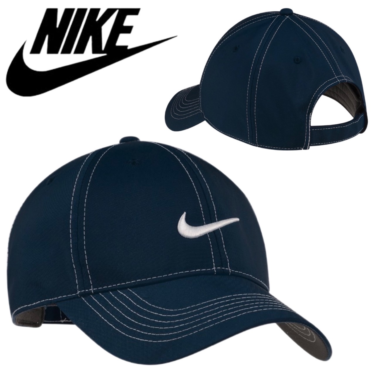 ナイキ Nike キャップ 帽子 333114 刺繍ロゴ 全5色 ドライフィット 速乾 メンズ レディース スポーツ 紫外線対策 調節可 ヘリテージ86 NIKE SWOOSH FRONT CAP｜staiwan｜05