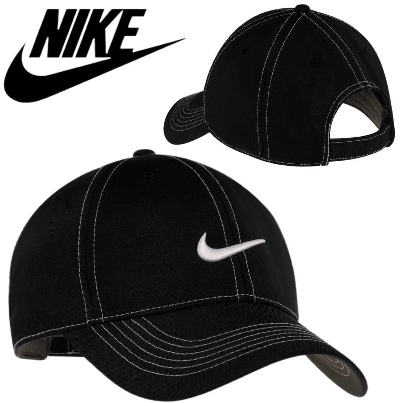 ナイキ Nike キャップ 帽子 333114 刺繍ロゴ 全5色 ドライフィット 速乾 メンズ レディース スポーツ 紫外線対策 調節可 ヘリテージ86 NIKE SWOOSH FRONT CAP｜staiwan｜02