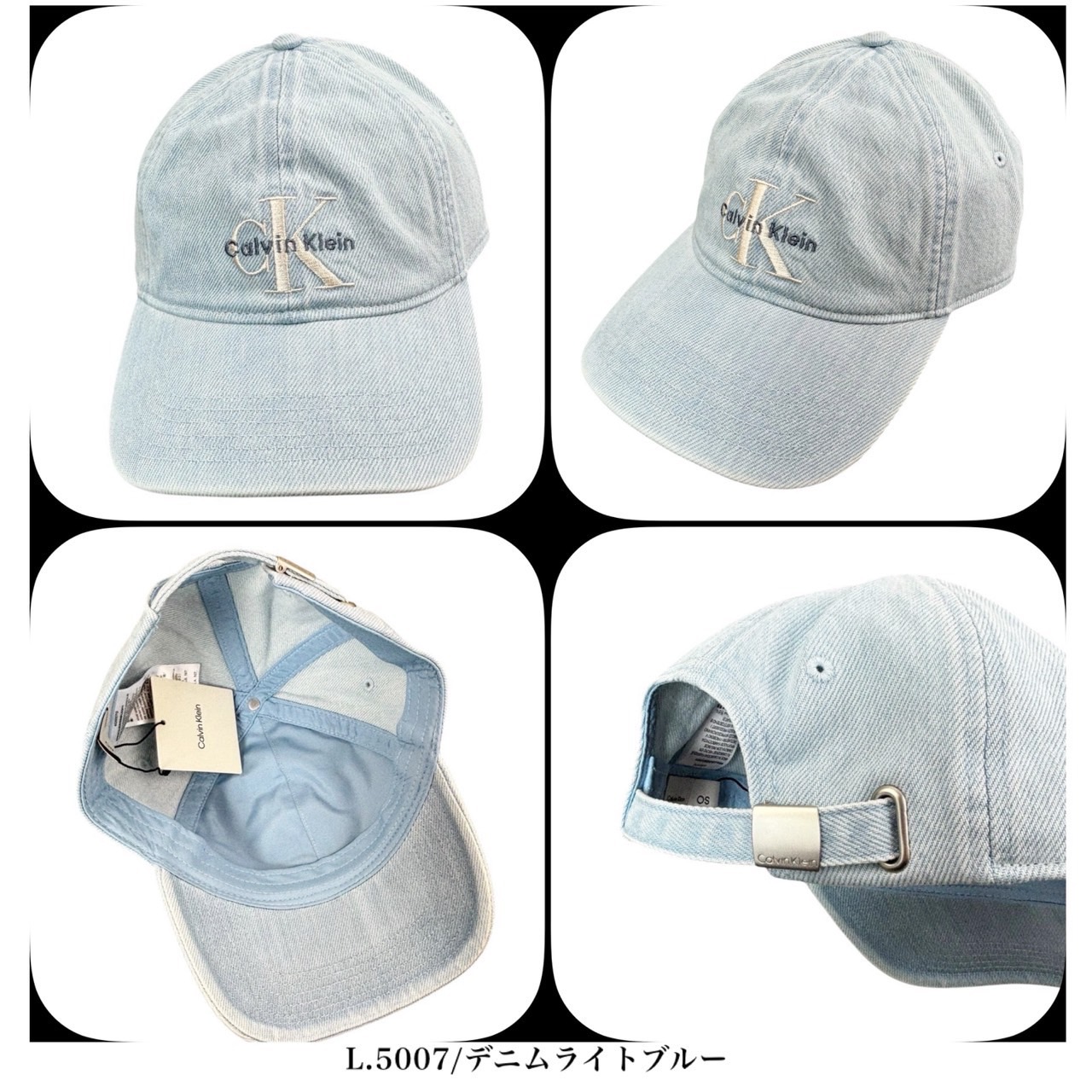 Calvin Klein（カルバン・クライン） 帽子 キャップ 4D5003/5002/5004