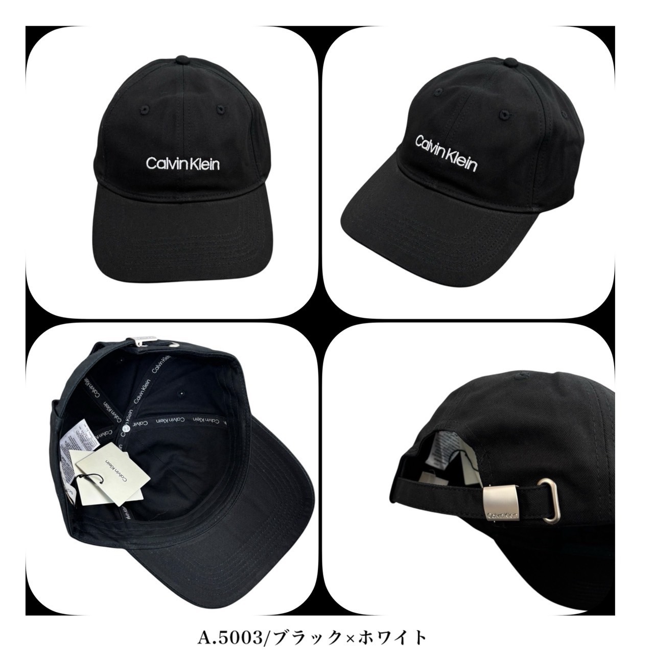 Calvin Klein（カルバン・クライン） 帽子 キャップ 4D5003/5002/5004