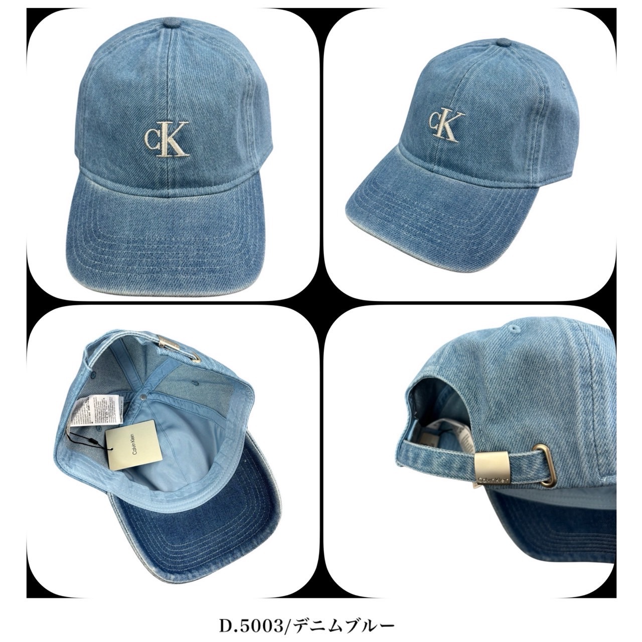 Calvin Klein（カルバン・クライン） 帽子 キャップ 4D5003/5002/5004
