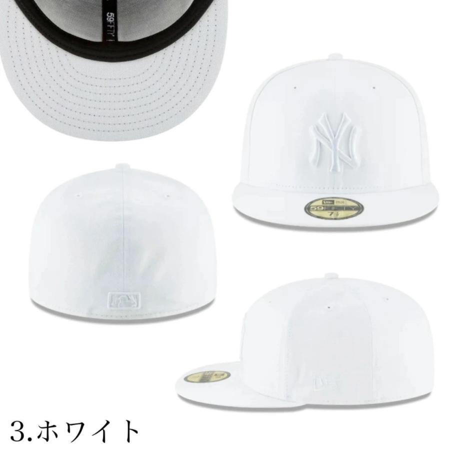 ニューエラ Newera 帽子 59FIFTY キャップ ヤンキース LA ドジャース フラットバイザー 5950 メンズ レディース メジャーリーグ 大人 MLB チーム NEWERA 59FIFTY｜staiwan｜04