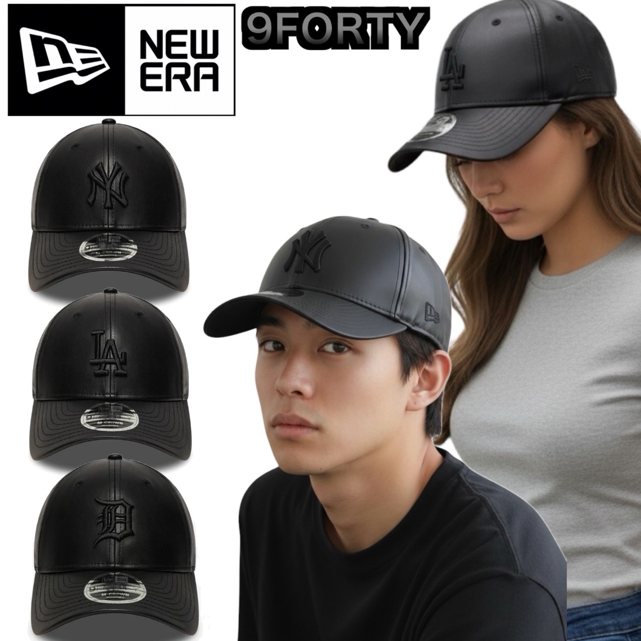 NEW ERA（ニューエラ） キャップ クラウン レディース レザー 940