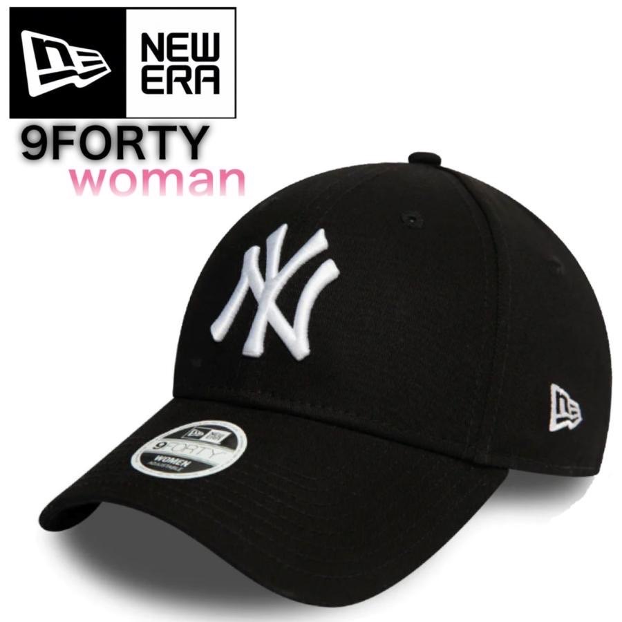 ニューエラ Newera キャップ LA ドジャース NYY ヤンキース ナインフォーティー 940 キャップ レディース 帽子 女性 刺繍ロゴ NEWERA 9FORTY LEAGUE CAP｜staiwan｜02