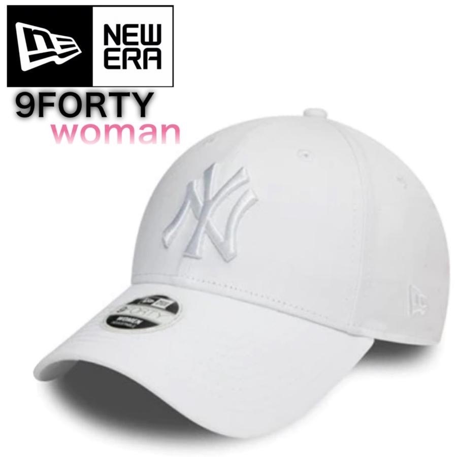 ニューエラ Newera キャップ LA ドジャース NYY ヤンキース ナインフォーティー 940 キャップ レディース 帽子 女性 刺繍ロゴ NEWERA 9FORTY LEAGUE CAP｜staiwan｜04