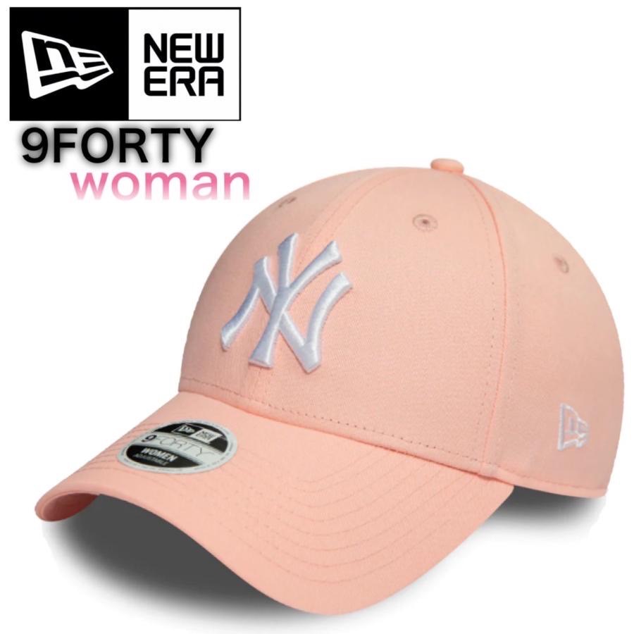ニューエラ Newera キャップ LA ドジャース NYY ヤンキース ナインフォーティー 940 キャップ レディース 帽子 女性 刺繍ロゴ  NEWERA 9FORTY LEAGUE CAP