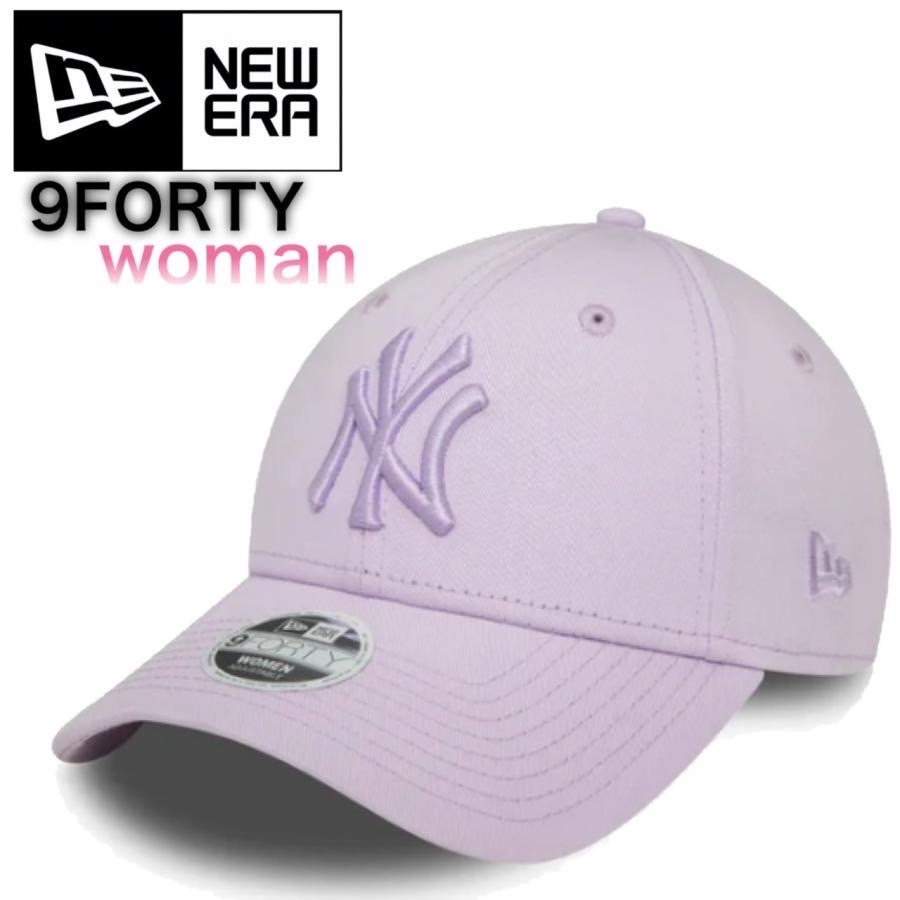 ニューエラ Newera キャップ LA ドジャース NYY ヤンキース ナインフォーティー 940 キャップ レディース 帽子 女性 刺繍ロゴ  NEWERA 9FORTY LEAGUE CAP