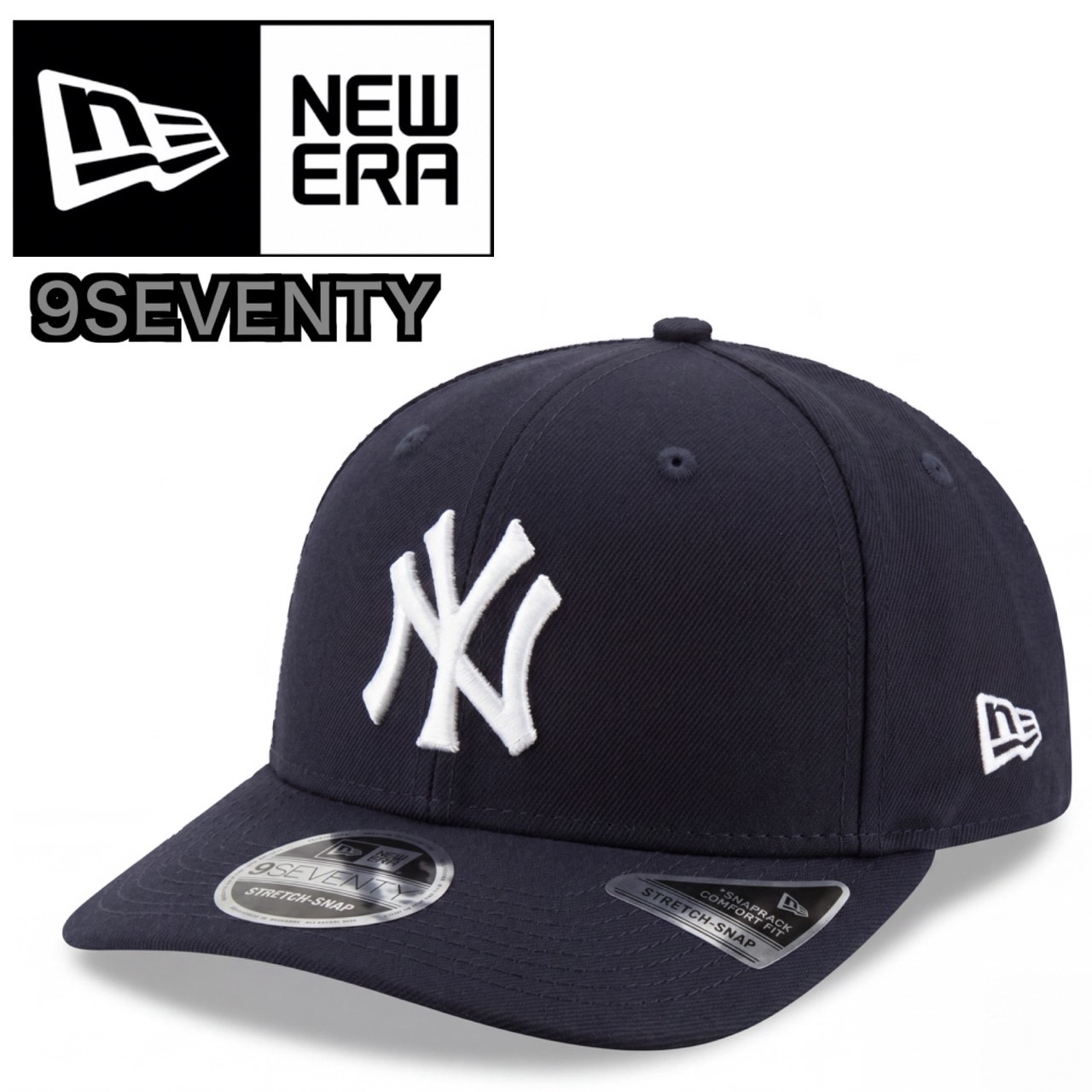 ニューエラ Newera キャップ 帽子  9SEVENTY メンズ レディース 970 ストレッチ ヤンキース ドジャース MLB ロゴ パドレス レッドソックス STRETCH SNAP | NEW ERA | 01