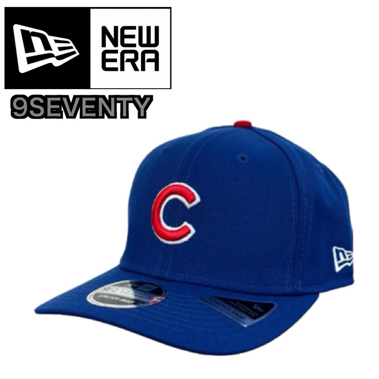 ニューエラ Newera キャップ 帽子  9SEVENTY メンズ レディース 970 ストレッチ ヤンキース ドジャース MLB ロゴ パドレス レッドソックス STRETCH SNAP | NEW ERA | 12