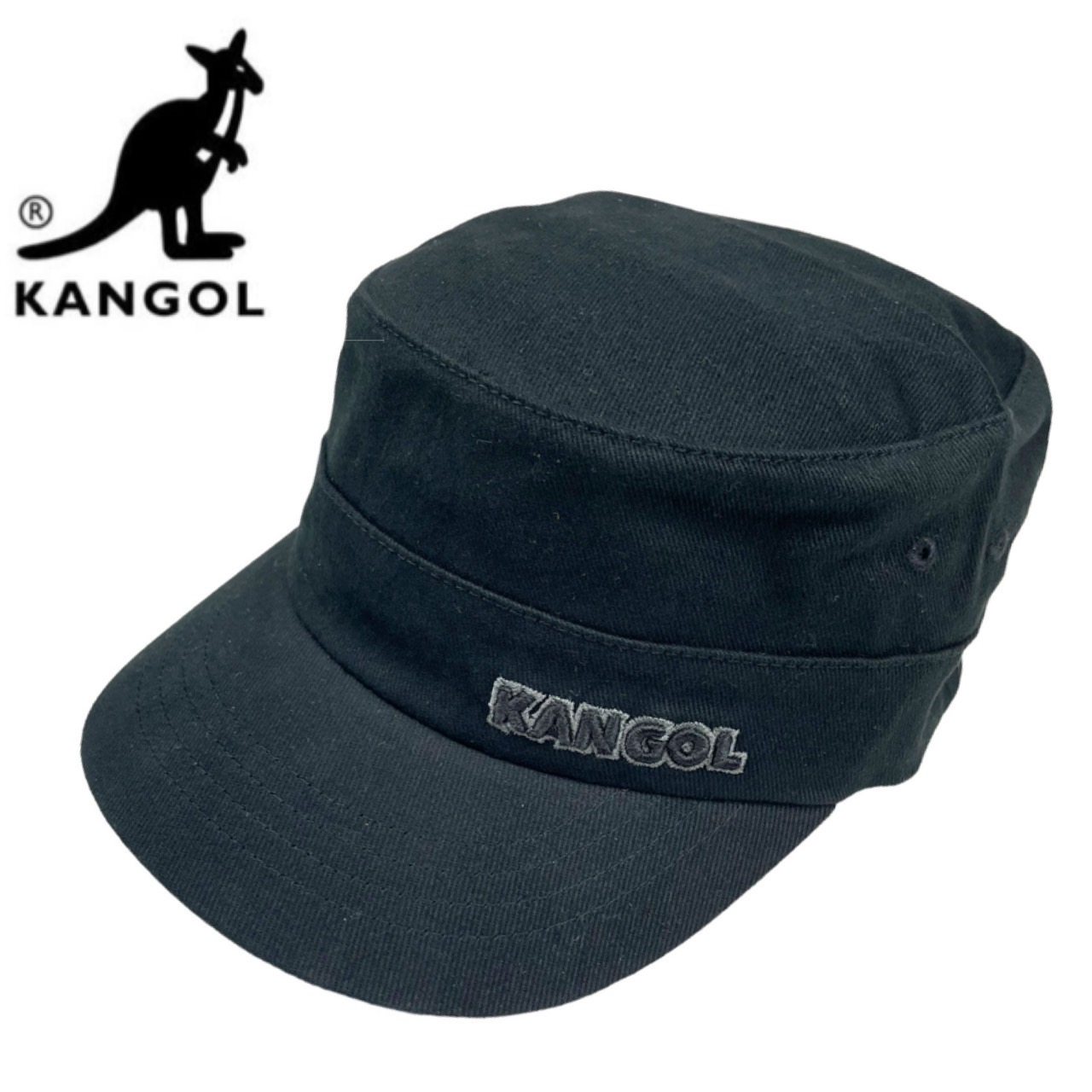 カンゴール Kangol ワークキャップ 帽子 コットン ツイル アーミー キャップ 9720BC メンズ カジュアル ハット 男女兼用 KANOL COTTON TWILL ARMY CAP｜staiwan｜02