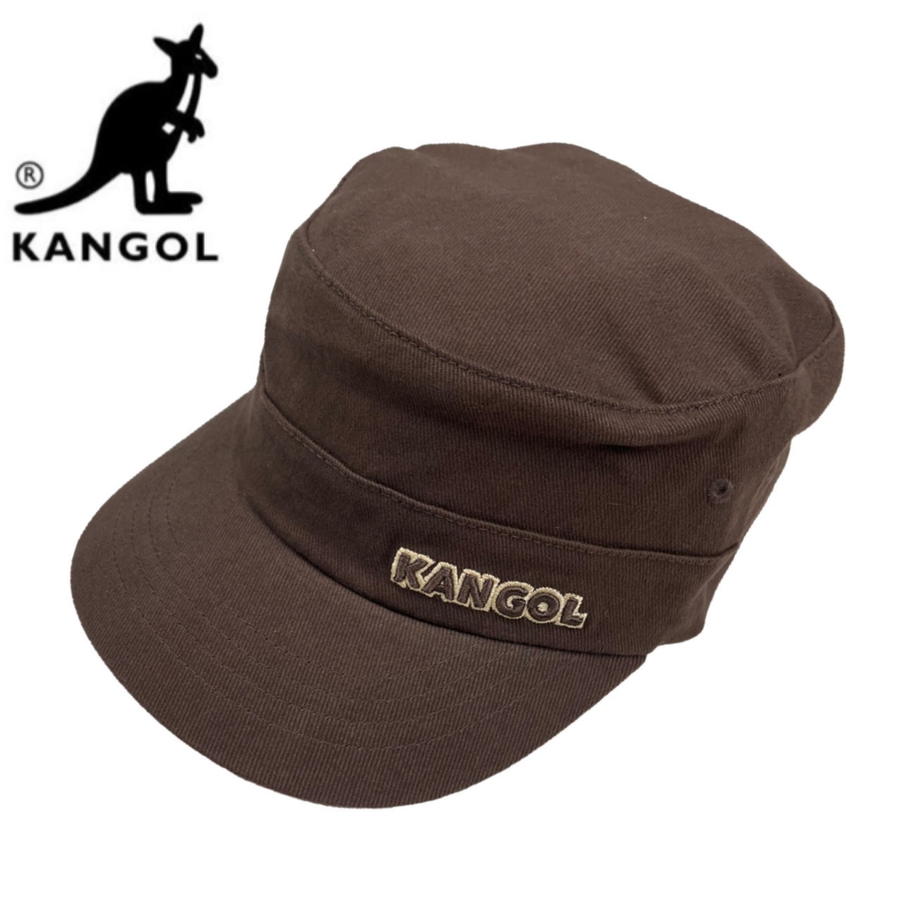 カンゴール Kangol ワークキャップ 帽子 コットン ツイル アーミー キャップ 9720BC メンズ カジュアル ハット 男女兼用 KANOL COTTON TWILL ARMY CAP｜staiwan｜04