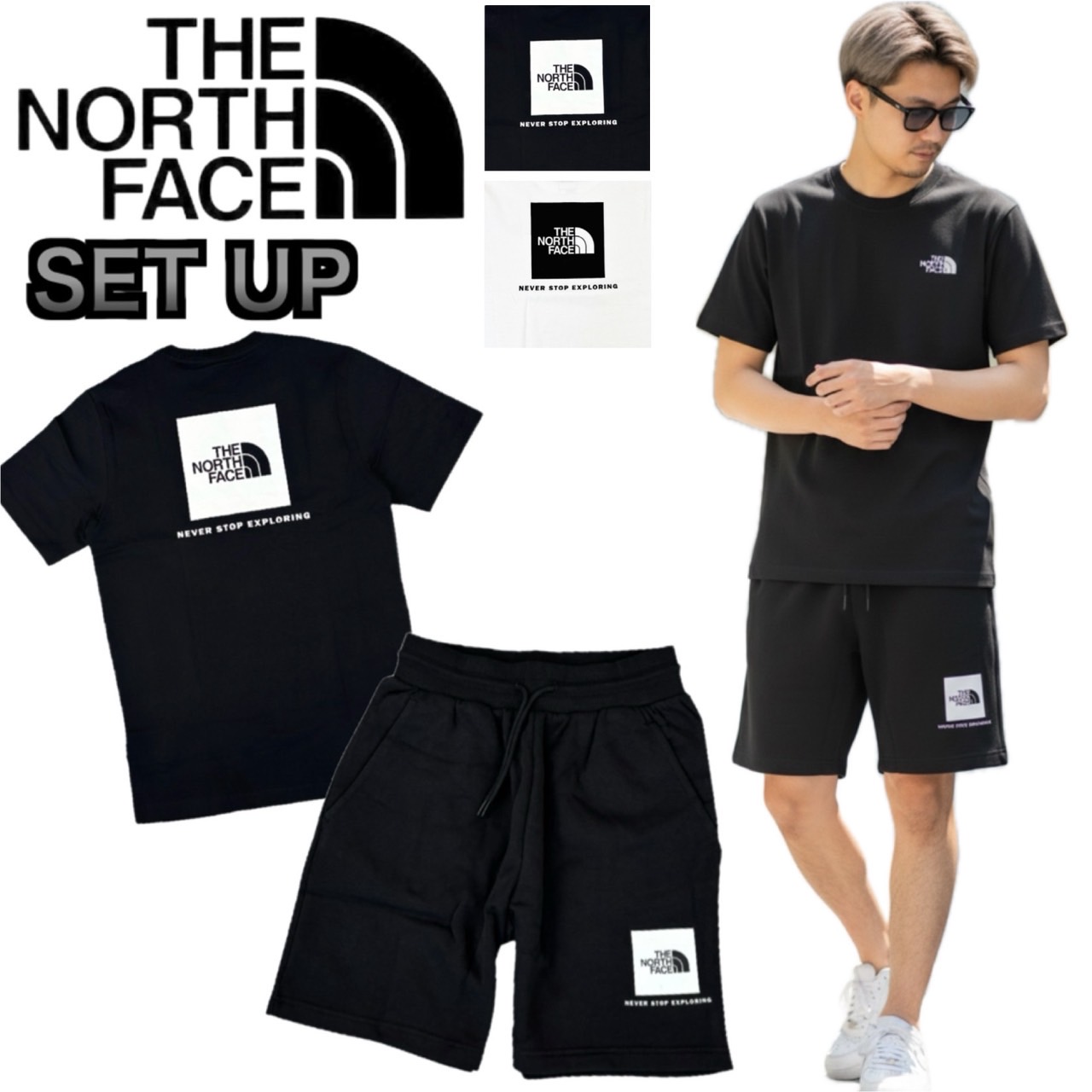 THE NORTH FACE Tシャツとショートパンツセット 120 THE NORTH FACE（ザ ノースフェイス） ザ ノースフェイス セットアップ