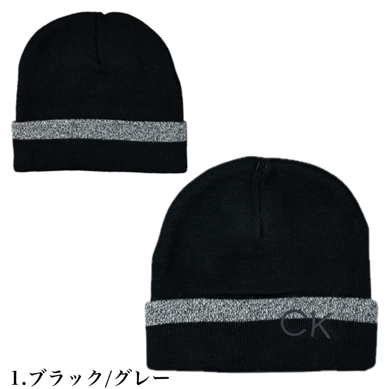 Calvin Klein（カルバン・クライン） キャップ 帽子 ニット帽 ビーニー
