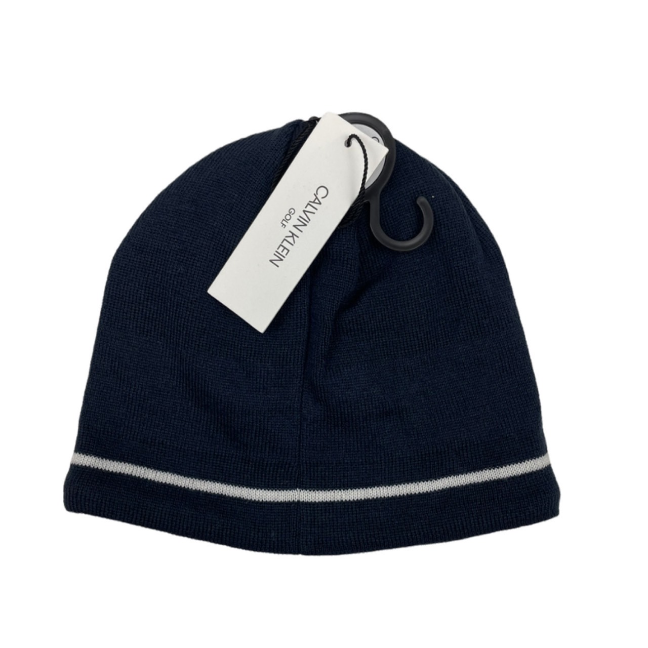 カルバンクライン Calvin Klein ビーニー ニット帽子 メンズ ゴルフ リバーシブル CKMA21544 ネイビー CALVIN KLEIN  GOLF REVERSIBLE BEANIE