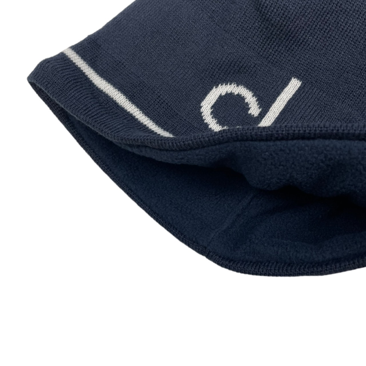 カルバンクライン Calvin Klein ビーニー ニット帽子 メンズ ゴルフ リバーシブル CKMA21544 ネイビー CALVIN KLEIN  GOLF REVERSIBLE BEANIE