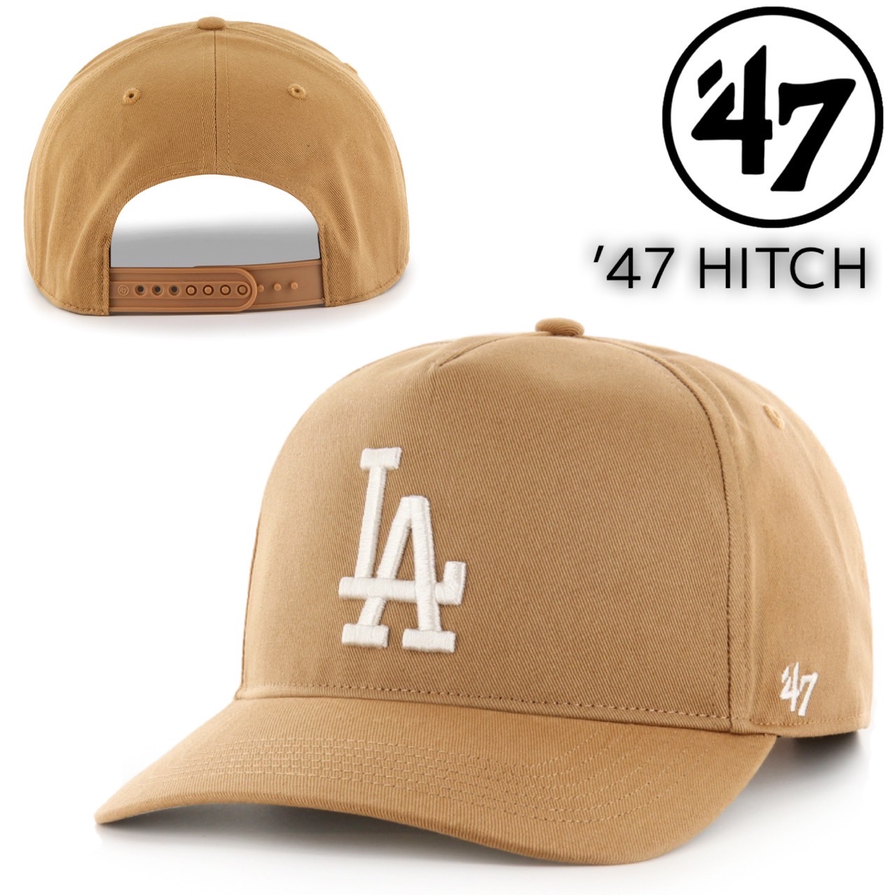 47 キャップ フォーティーセブン LA ヤンキース ドジャース NYY 帽子 ヒッチ 野球チーム 刺繍ロゴ メンズ レディース 野球帽 47BRAND HITCH｜staiwan｜02