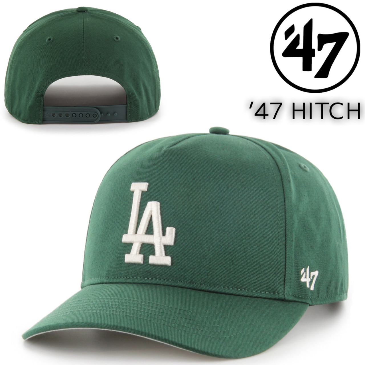 47 キャップ フォーティーセブン LA ヤンキース ドジャース NYY 帽子 ヒッチ 野球チーム 刺繍ロゴ メンズ レディース 野球帽 47BRAND HITCH｜staiwan｜04