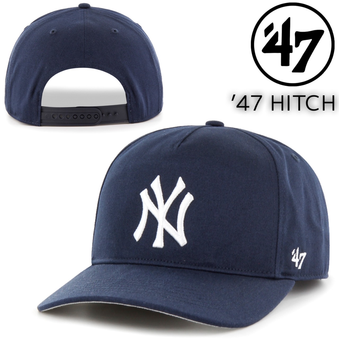 47 キャップ フォーティーセブン LA ヤンキース ドジャース NYY 帽子 ヒッチ 野球チーム 刺繍ロゴ メンズ レディース 野球帽 47BRAND HITCH｜staiwan｜06