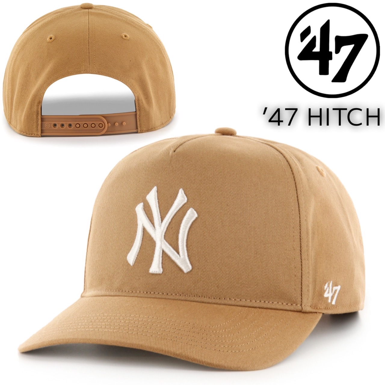 47 キャップ フォーティーセブン LA ヤンキース ドジャース NYY 帽子 ヒッチ 野球チーム 刺繍ロゴ メンズ レディース 野球帽 47BRAND HITCH｜staiwan｜07