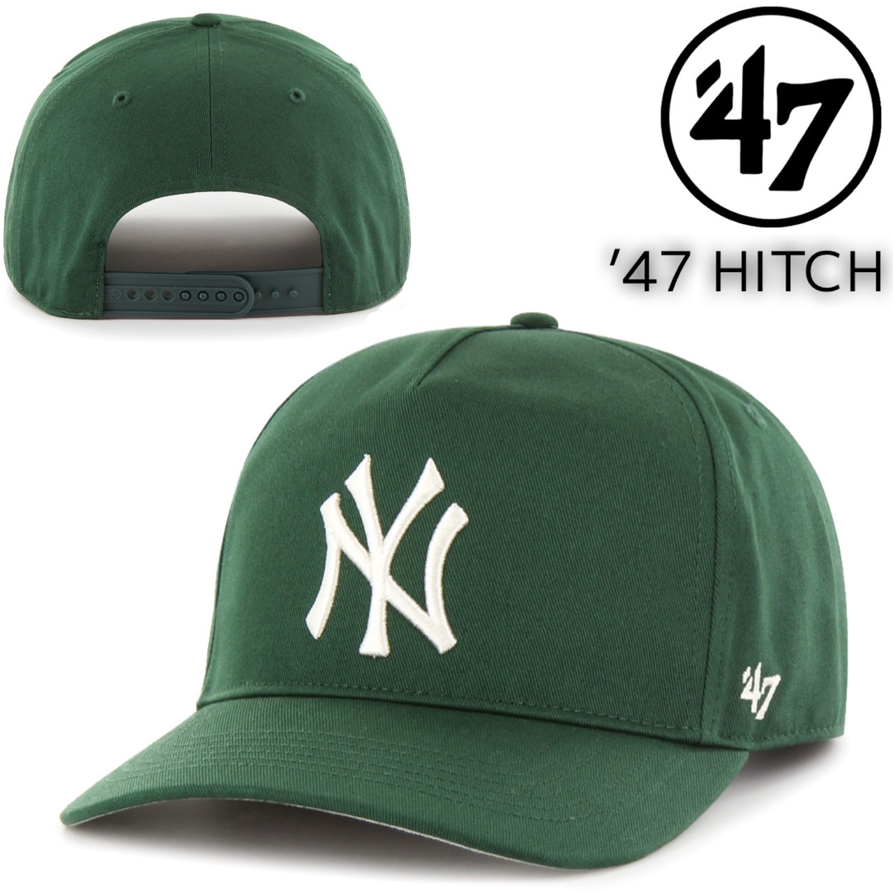 47 キャップ フォーティーセブン LA ヤンキース ドジャース NYY 帽子 ヒッチ 野球チーム 刺繍ロゴ メンズ レディース 野球帽 47BRAND HITCH｜staiwan｜08