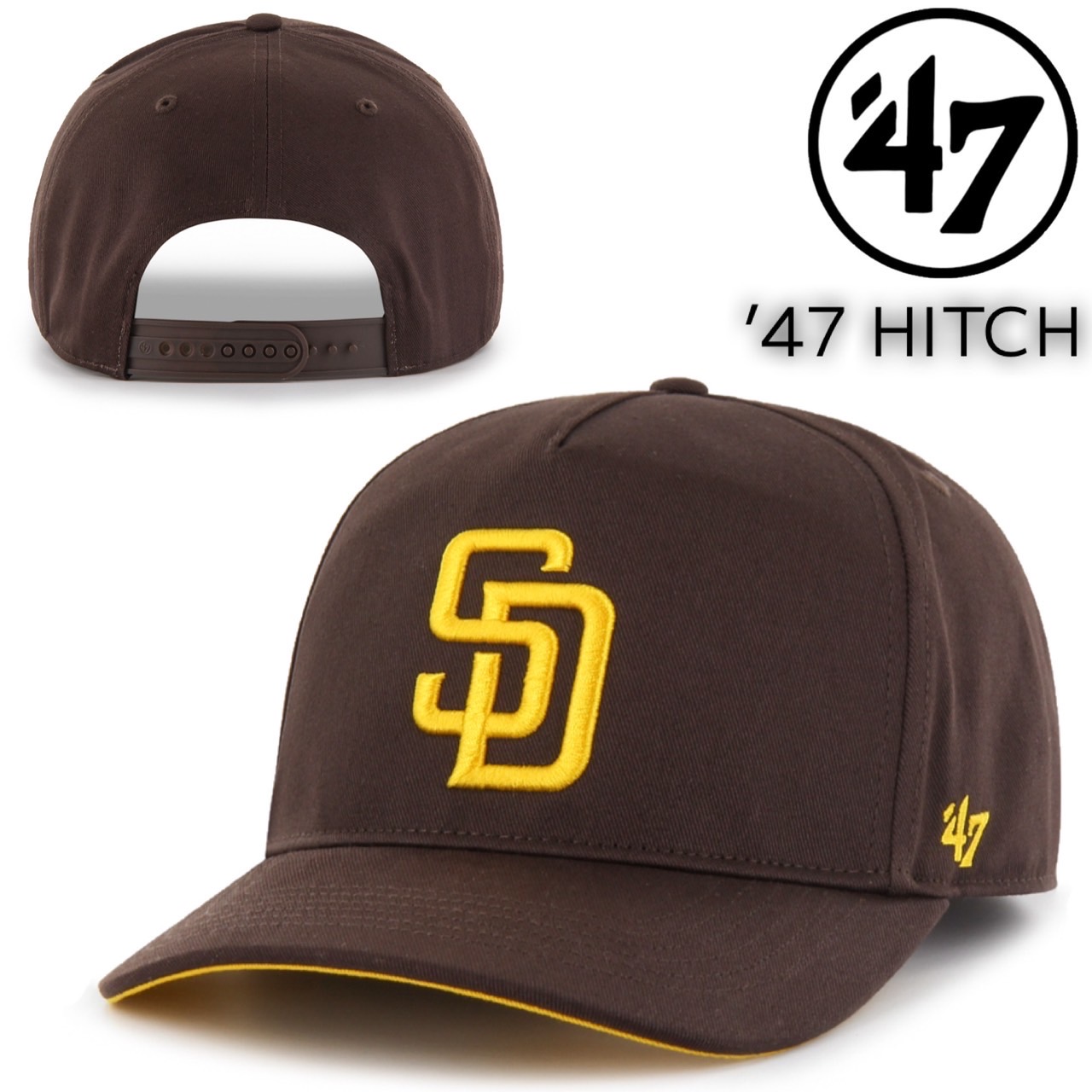 47 キャップ フォーティーセブン LA ヤンキース ドジャース NYY 帽子 ヒッチ 野球チーム 刺繍ロゴ メンズ レディース 野球帽 47BRAND HITCH｜staiwan｜15