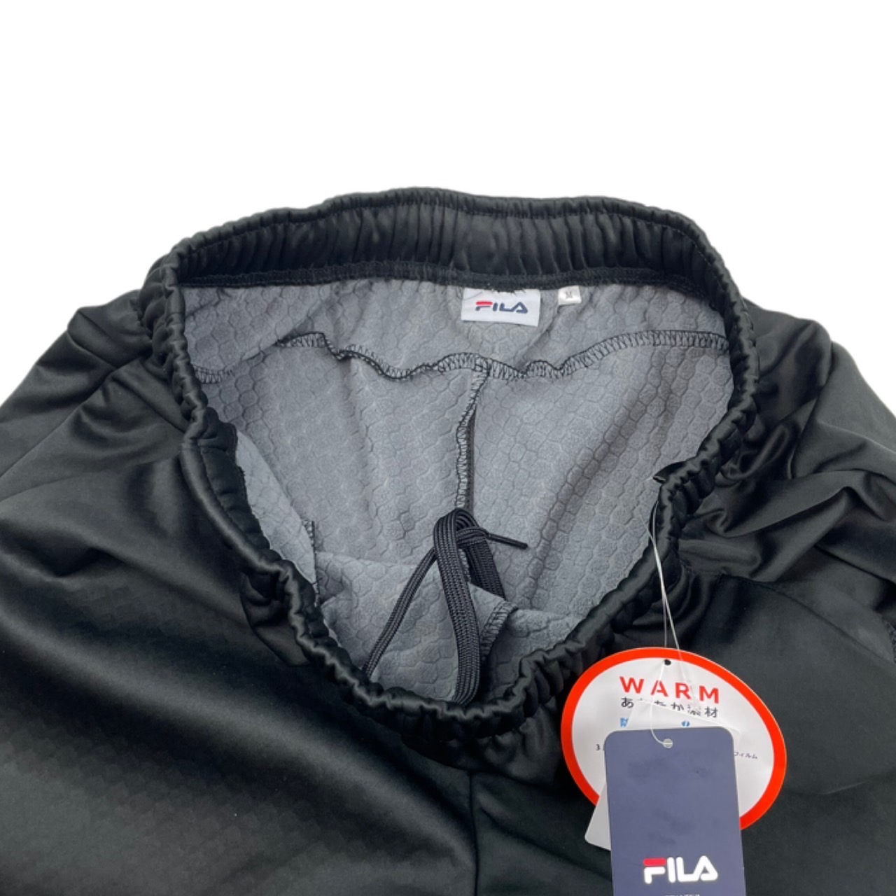 フィラ FILA ボトムス メンズ ジャージ FM6210 暖か素材 ロゴ 秋 冬