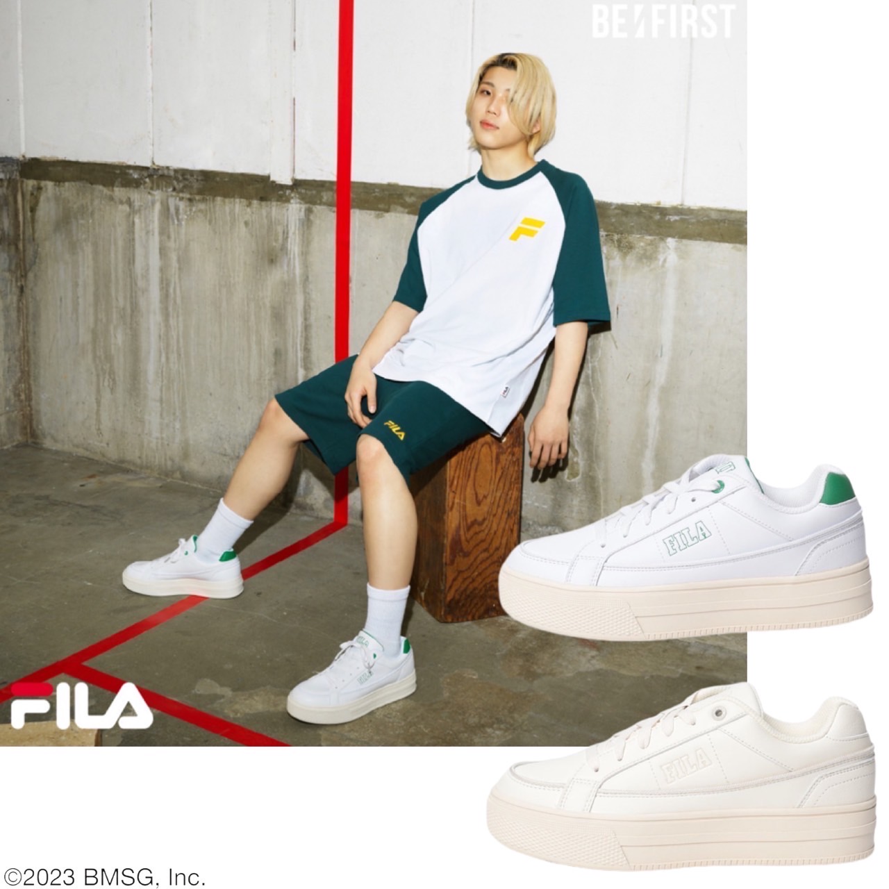 【BE:FIRST着用】フィラ Fila スニーカー 1TM01784E 厚底 ソール SS23 スニーカー 靴 メンズ レディース 通学 ローカット  シンプル FILA INTERFAIR