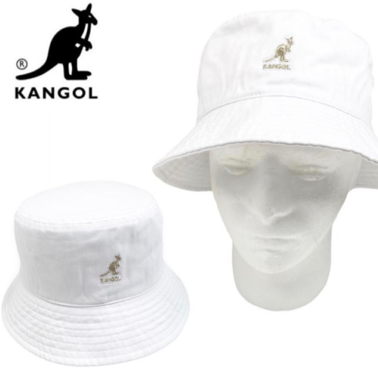 カンゴール kangol バケット ハット 帽子 K4224HT ウォシュド メンズ レディース 100-169215 230-069602  カンガルー オールシーズン KANGOL WASHED BUCKET HAT