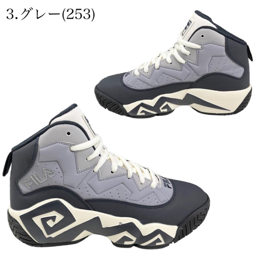 フィラ Fila スニーカー バッシュ ハイカット マッシュバーン MB バスケット シューズ メンズ レディーズ ユニセックス FILA MASHBURN MB｜staiwan｜04