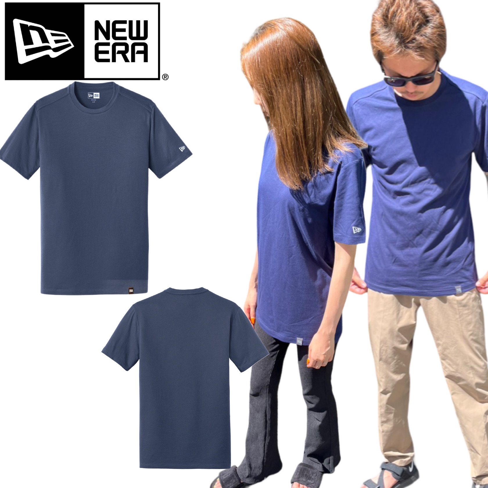 ニューエラ NEWERA Tシャツ 半袖 ロゴ ヘリテージ NEA100 メンズ