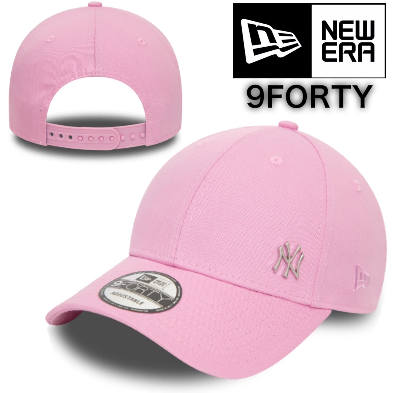 ニューエラ Newera キャップ プレーン メタルロゴ 野球チーム サイドロゴ 940 ナインフォーティ 帽子 シンプル メンズ レディース NEWERA 9FORTY FLAWLESS LOGO｜staiwan｜09