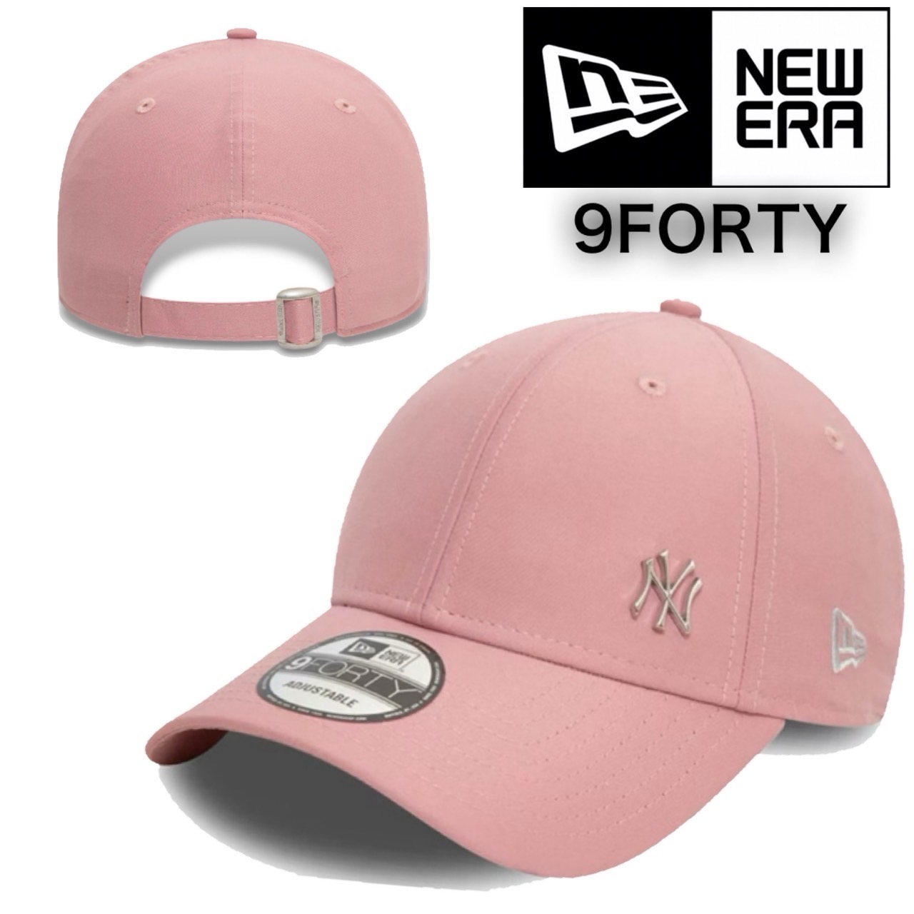 NEW ERA ニューエラ Newera キャップ プレーン メタルロゴ