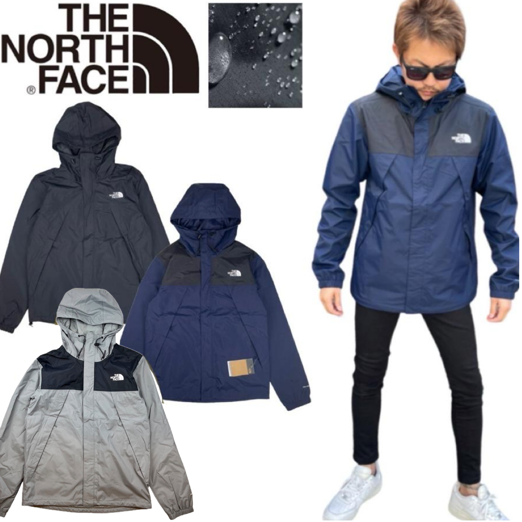 ザ ノースフェイス The North Face ジャケット アントラ NF0A7QEY アウター 全3色 マウンテンパーカー メンズ 撥水 THE  NORTH FACE M ANTORA JACKET :nf0a2vd5:STY1 通販 