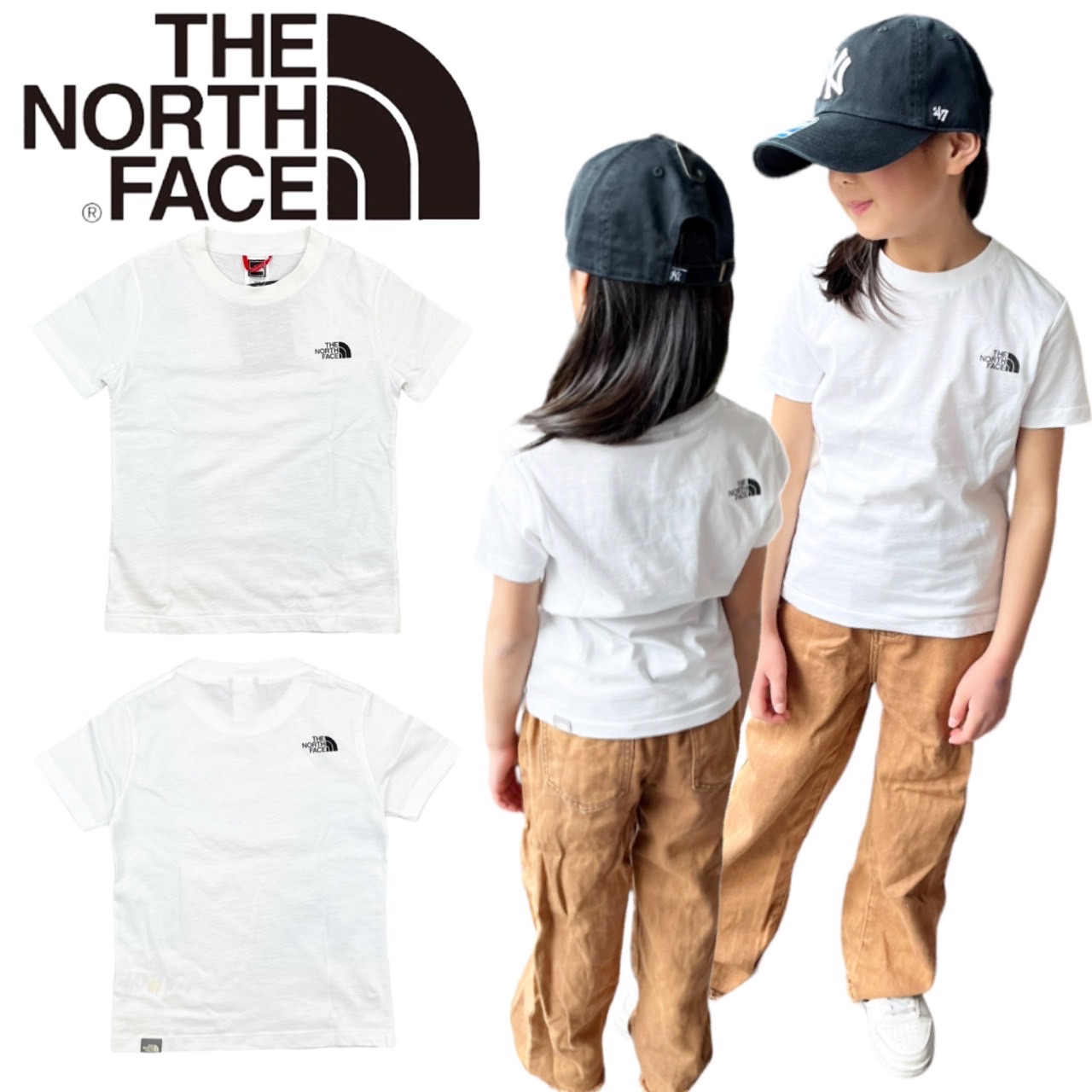 ザ ノースフェイス The North Face Tシャツ NF0A2WAN 半袖 キッズ ロゴ ト...